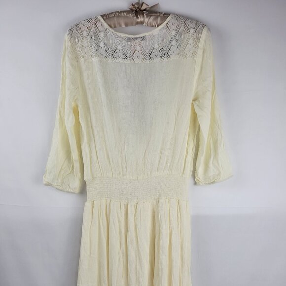 Flying Tomato Boho Embroidered Lined Vintage Inspired Mini Dress - Picture 4 of 8